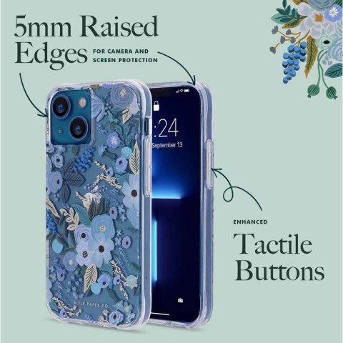 Rifle Paper Clear - Etui iPhone 14 Plus (Garden Party Blue) Rifle Paper Clear - Etui iPhone 14 Plus (Garden Party Blue)