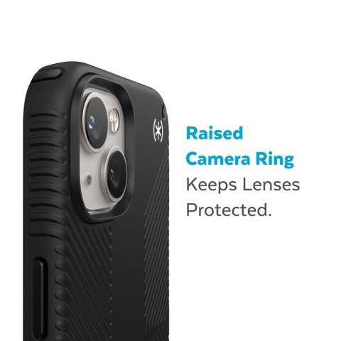 Speck Presidio2 Grip - Antypoślizgowe etui iPhone 15 Plus / 14 Plus (Black / Black / White) Speck Presidio2 Grip - Antypoślizgowe etui iPhone 15 Plus / 14 Plus (Black / Black / White)