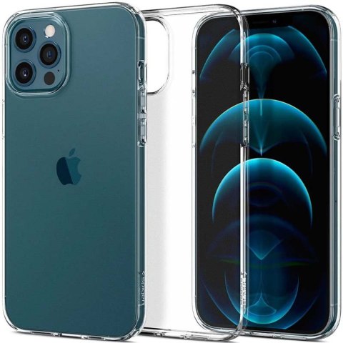Spigen Liquid Crystal - Etui do iPhone 12 / iPhone 12 Pro (Przezroczysty) Spigen Liquid Crystal - Etui do iPhone 12 / iPhone 12 Pro (Przezroczysty)