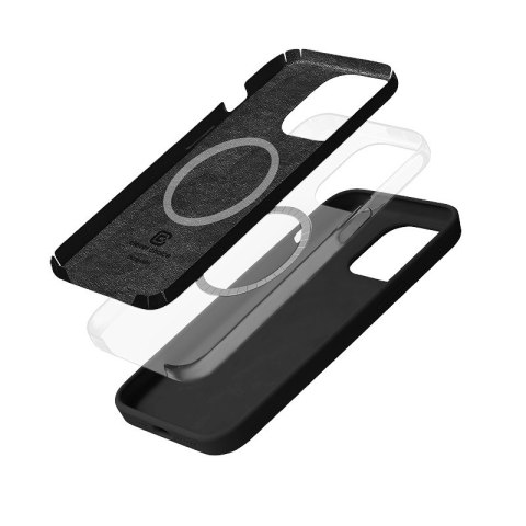 Crong Color Cover Magnetic - Etui iPhone 14 Pro Max MagSafe (czarny) Crong Color Cover Magnetic - Etui iPhone 14 Pro Max MagSafe (czarny)