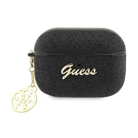 Guess 4G Glitter Flake - Etui AirPods Pro 2 (czarny) Guess 4G Glitter Flake - Etui AirPods Pro 2 (czarny)