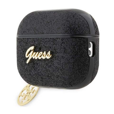 Guess 4G Glitter Flake - Etui AirPods Pro 2 (czarny) Guess 4G Glitter Flake - Etui AirPods Pro 2 (czarny)