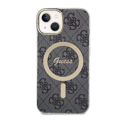 Guess 4G MagSafe - Etui iPhone 14 (Czarny) Guess 4G MagSafe - Etui iPhone 14 (Czarny)