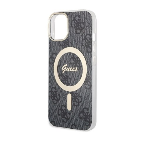 Guess 4G MagSafe - Etui iPhone 14 (Czarny) Guess 4G MagSafe - Etui iPhone 14 (Czarny)