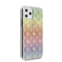 Guess 4G Peony Electroplated Pattern - Etui iPhone 11 Pro (tęczowy)