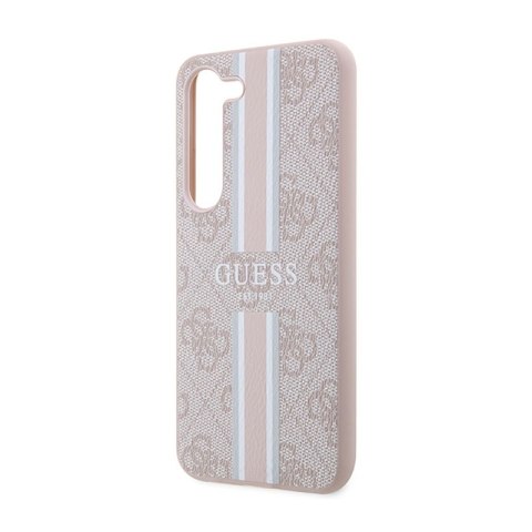 Guess 4G Printed Stripe - Etui Samsung Galaxy S23 (różowy) Guess 4G Printed Stripe - Etui Samsung Galaxy S23 (różowy)