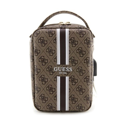Guess 4G Printed Stripes Travel Universal Bag - Organizer na akcesoria (Brązowy) Guess 4G Printed Stripes Travel Universal Bag - Organizer na akcesoria (Brązowy)