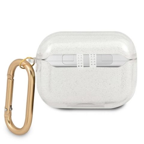 Guess Colored Glitter - Etui Airpods Pro (przezroczysty) Guess Colored Glitter - Etui Airpods Pro (przezroczysty)