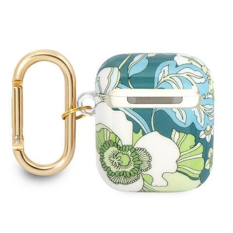 Guess Flower - Etui Airpods 1/2 gen (Green) Guess Flower - Etui Airpods 1/2 gen (Green)