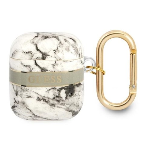 Guess Marble Strap - Etui Airpods 1/2 gen (Grey) Guess Marble Strap - Etui Airpods 1/2 gen (Grey)