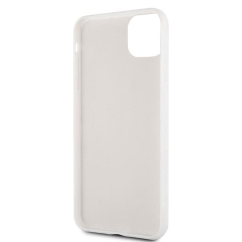 Guess Marble Tempered Glass Hardcase - Etui iPhone 11 Pro Max (biały) Guess Marble Tempered Glass Hardcase - Etui iPhone 11 Pro Max (biały)