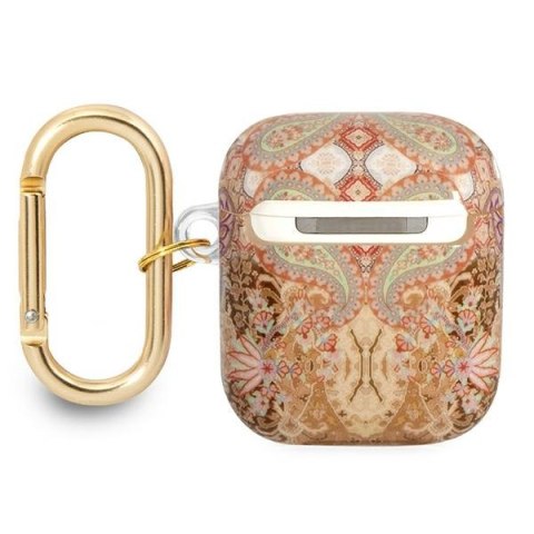 Guess Paisley - Etui Etui Airpods 1/2 gen (Gold) Guess Paisley - Etui Etui Airpods 1/2 gen (Gold)