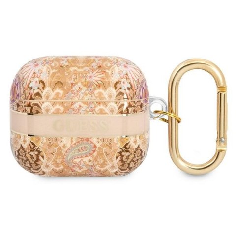Guess Paisley Strap - Etui Etui Airpods 3 (Gold) Guess Paisley Strap - Etui Etui Airpods 3 (Gold)