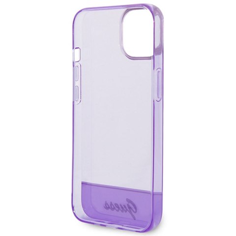 Guess Translucent - Etui iPhone 14 Plus (fioletowy) Guess Translucent - Etui iPhone 14 Plus (fioletowy)