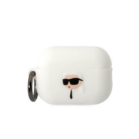 Karl Lagerfeld Silicone NFT Karl Head 3D - Etui AirPods Pro 2 (biały) Karl Lagerfeld Silicone NFT Karl Head 3D - Etui AirPods Pro 2 (biały)