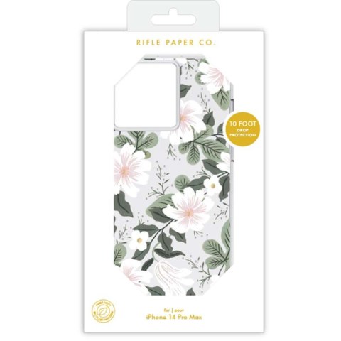 Rifle Paper Clear - Etui iPhone 14 Pro Max (Willow) Rifle Paper Clear - Etui iPhone 14 Pro Max (Willow)