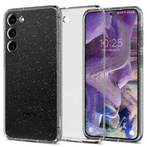 Spigen Liquid Crystal Glitter - Etui do Samsung Galaxy S23 (Przezroczysty) Spigen Liquid Crystal Glitter - Etui do Samsung Galaxy S23 (Przezroczysty)