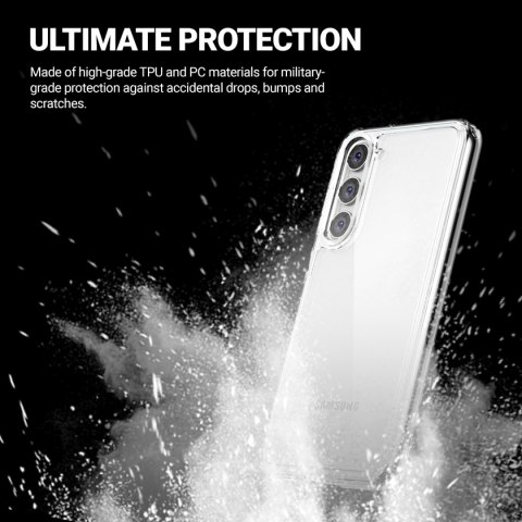 Crong Crystal Shield Cover - Etui Samsung Galaxy S23+ (przezroczysty) Crong Crystal Shield Cover - Etui Samsung Galaxy S23+ (przezroczysty)