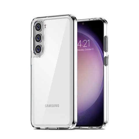 Crong Crystal Shield Cover - Etui Samsung Galaxy S23+ (przezroczysty) Crong Crystal Shield Cover - Etui Samsung Galaxy S23+ (przezroczysty)