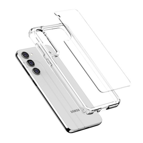 Crong Crystal Shield Cover - Etui Samsung Galaxy S23+ (przezroczysty) Crong Crystal Shield Cover - Etui Samsung Galaxy S23+ (przezroczysty)