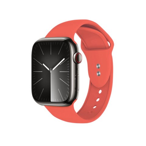 Crong Liquid - Pasek do Apple Watch 38/40/41/42 mm (koralowy) Crong Liquid - Pasek do Apple Watch 38/40/41/42 mm (koralowy)