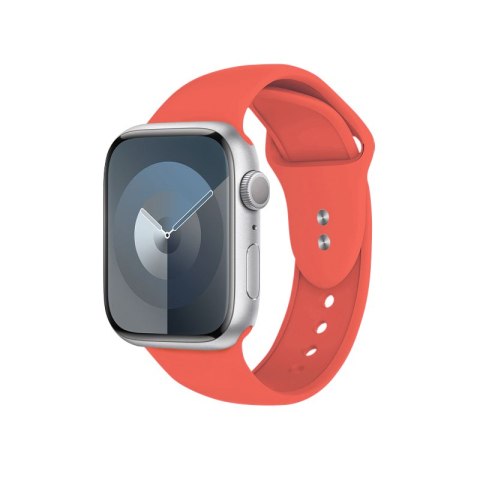 Crong Liquid - Pasek do Apple Watch 38/40/41/42 mm (koralowy) Crong Liquid - Pasek do Apple Watch 38/40/41/42 mm (koralowy)