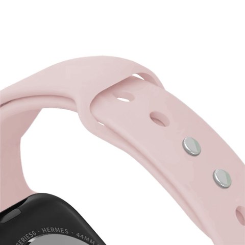 Crong Liquid - Pasek do Apple Watch 44/45/46/49 mm (piaskowy róż) Crong Liquid - Pasek do Apple Watch 44/45/46/49 mm (piaskowy róż)