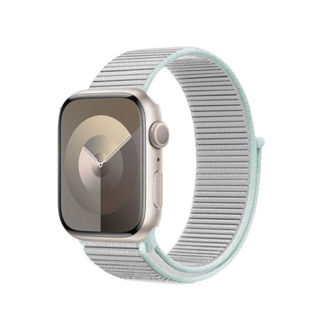 Crong Nylon - Pasek sportowy do Apple Watch 38/40/41/42 mm (Pastel Grey) Crong Nylon - Pasek sportowy do Apple Watch 38/40/41/42 mm (Pastel Grey)