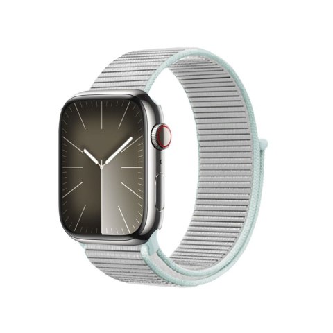 Crong Nylon - Pasek sportowy do Apple Watch 38/40/41/42 mm (Pastel Grey) Crong Nylon - Pasek sportowy do Apple Watch 38/40/41/42 mm (Pastel Grey)