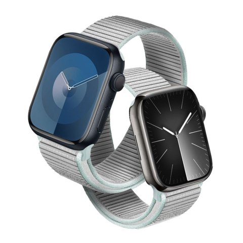 Crong Nylon - Pasek sportowy do Apple Watch 38/40/41/42 mm (Pastel Grey) Crong Nylon - Pasek sportowy do Apple Watch 38/40/41/42 mm (Pastel Grey)