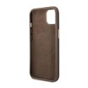 Guess 4G Logo Plate MagSafe - Etui iPhone 14 Plus (brązowy)