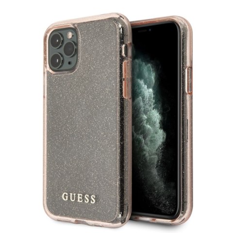 Guess Glitter Case - Etui iPhone 11 Pro (Pink) Guess Glitter Case - Etui iPhone 11 Pro (Pink)