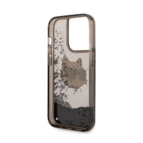 Karl Lagerfeld Liquid Glitter NFT Choupette Head - Etui iPhone 14 Pro Max (czarny) Karl Lagerfeld Liquid Glitter NFT Choupette Head - Etui iPhone 14 Pro Max (czarny)