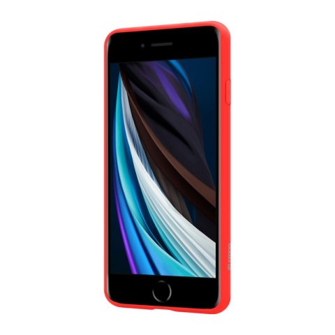 Crong Color Cover - Etui iPhone SE (2022/2020) / 8 / 7 (czerwony) Crong Color Cover - Etui iPhone SE (2022/2020) / 8 / 7 (czerwony)