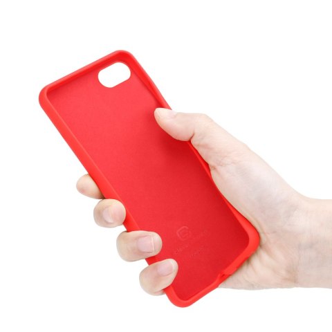 Crong Color Cover - Etui iPhone SE (2022/2020) / 8 / 7 (czerwony) Crong Color Cover - Etui iPhone SE (2022/2020) / 8 / 7 (czerwony)