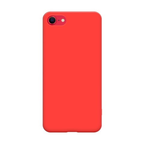 Crong Color Cover - Etui iPhone SE (2022/2020) / 8 / 7 (czerwony) Crong Color Cover - Etui iPhone SE (2022/2020) / 8 / 7 (czerwony)