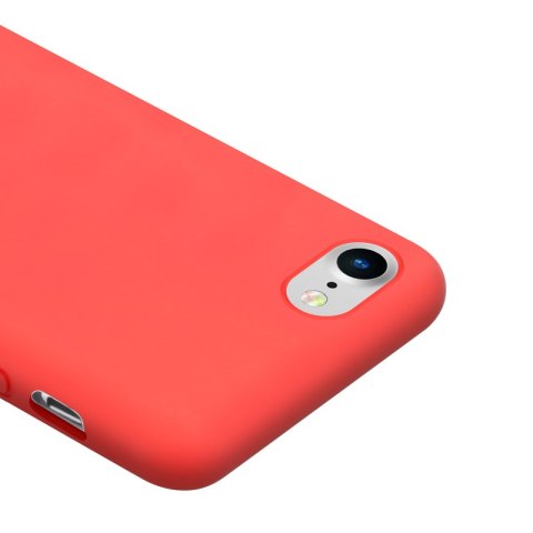 Crong Color Cover - Etui iPhone SE (2022/2020) / 8 / 7 (czerwony) Crong Color Cover - Etui iPhone SE (2022/2020) / 8 / 7 (czerwony)