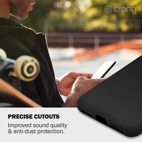Crong Color Cover - Etui iPhone SE (2022/2020) / 8 / 7 (czerwony) Crong Color Cover - Etui iPhone SE (2022/2020) / 8 / 7 (czerwony)