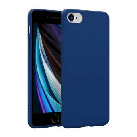 Crong Color Cover - Etui iPhone SE (2022/2020) / 8 / 7 (niebieski) Crong Color Cover - Etui iPhone SE (2022/2020) / 8 / 7 (niebieski)