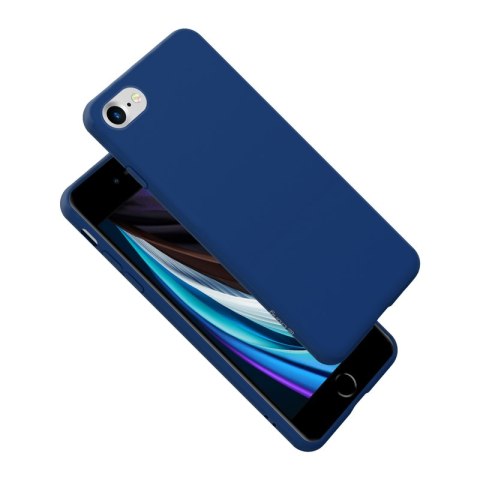 Crong Color Cover - Etui iPhone SE (2022/2020) / 8 / 7 (niebieski) Crong Color Cover - Etui iPhone SE (2022/2020) / 8 / 7 (niebieski)