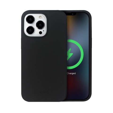 Crong Color Cover Magnetic - Etui iPhone 13 Pro Max MagSafe (czarny) Crong Color Cover Magnetic - Etui iPhone 13 Pro Max MagSafe (czarny)