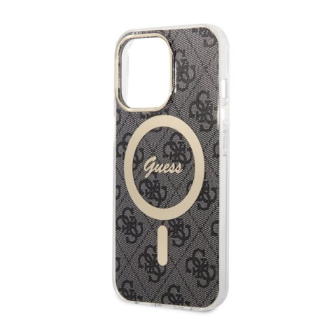Guess 4G MagSafe - Etui iPhone 13 Pro (Czarny) Guess 4G MagSafe - Etui iPhone 13 Pro (Czarny)