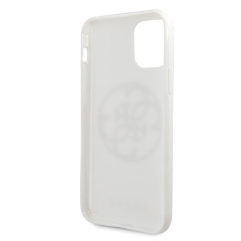 Guess Circle Glitter 4G - Etui iPhone 11 Pro Max (biały) Guess Circle Glitter 4G - Etui iPhone 11 Pro Max (biały)