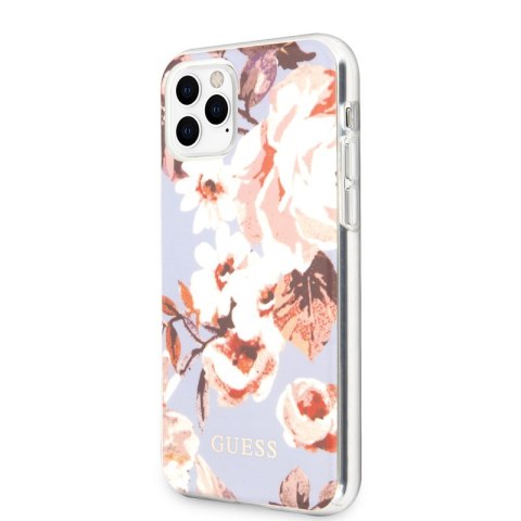 Guess Flower Shiny Collection N2 - Etui iPhone 11 Pro Max (Lilac) Guess Flower Shiny Collection N2 - Etui iPhone 11 Pro Max (Lilac)