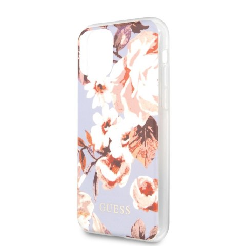 Guess Flower Shiny Collection N2 - Etui iPhone 11 Pro Max (Lilac) Guess Flower Shiny Collection N2 - Etui iPhone 11 Pro Max (Lilac)