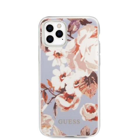 Guess Flower Shiny Collection N2 - Etui iPhone 11 Pro Max (Lilac) Guess Flower Shiny Collection N2 - Etui iPhone 11 Pro Max (Lilac)