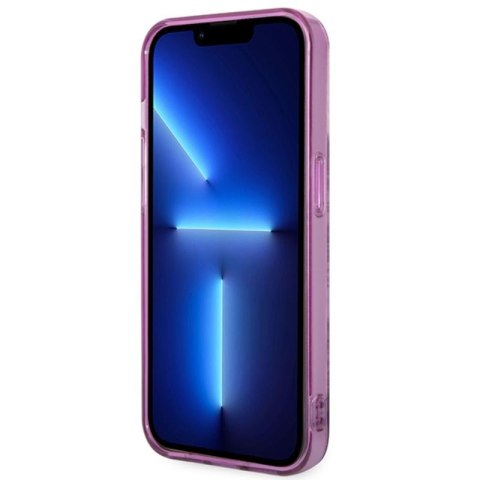 Guess Porcelain Collection - Etui iPhone 14 Pro Max (fuksja) Guess Porcelain Collection - Etui iPhone 14 Pro Max (fuksja)