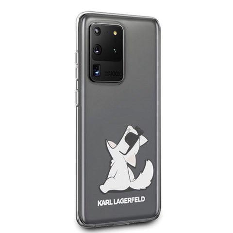 Karl Lagerfeld Choupette Fun Sunglasses - Etui Samsung Galaxy S20 Ultra (przezroczysty) Karl Lagerfeld Choupette Fun Sunglasses - Etui Samsung Galaxy S20 Ultra (przezroczysty)