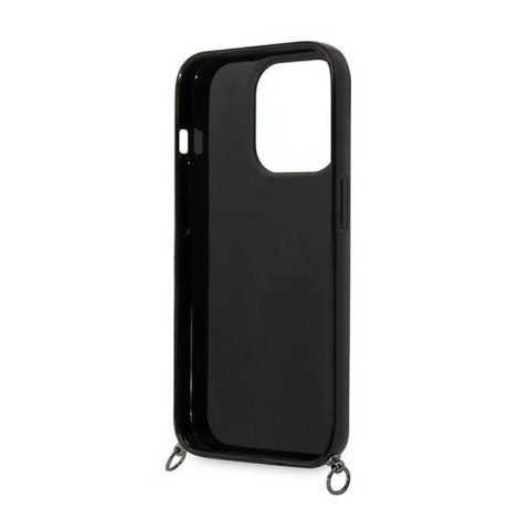 Karl Lagerfeld Color Stripes Strap - Etui iPhone 14 Pro Max (różowy) Karl Lagerfeld Color Stripes Strap - Etui iPhone 14 Pro Max (różowy)