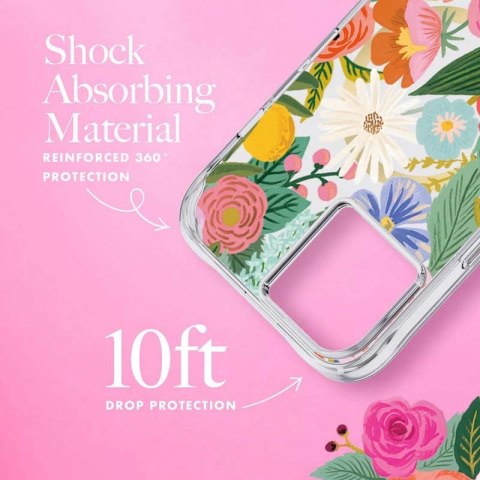 Rifle Paper Clear MagSafe - Etui iPhone 14 Plus (Garden Party Blush) Rifle Paper Clear MagSafe - Etui iPhone 14 Plus (Garden Party Blush)